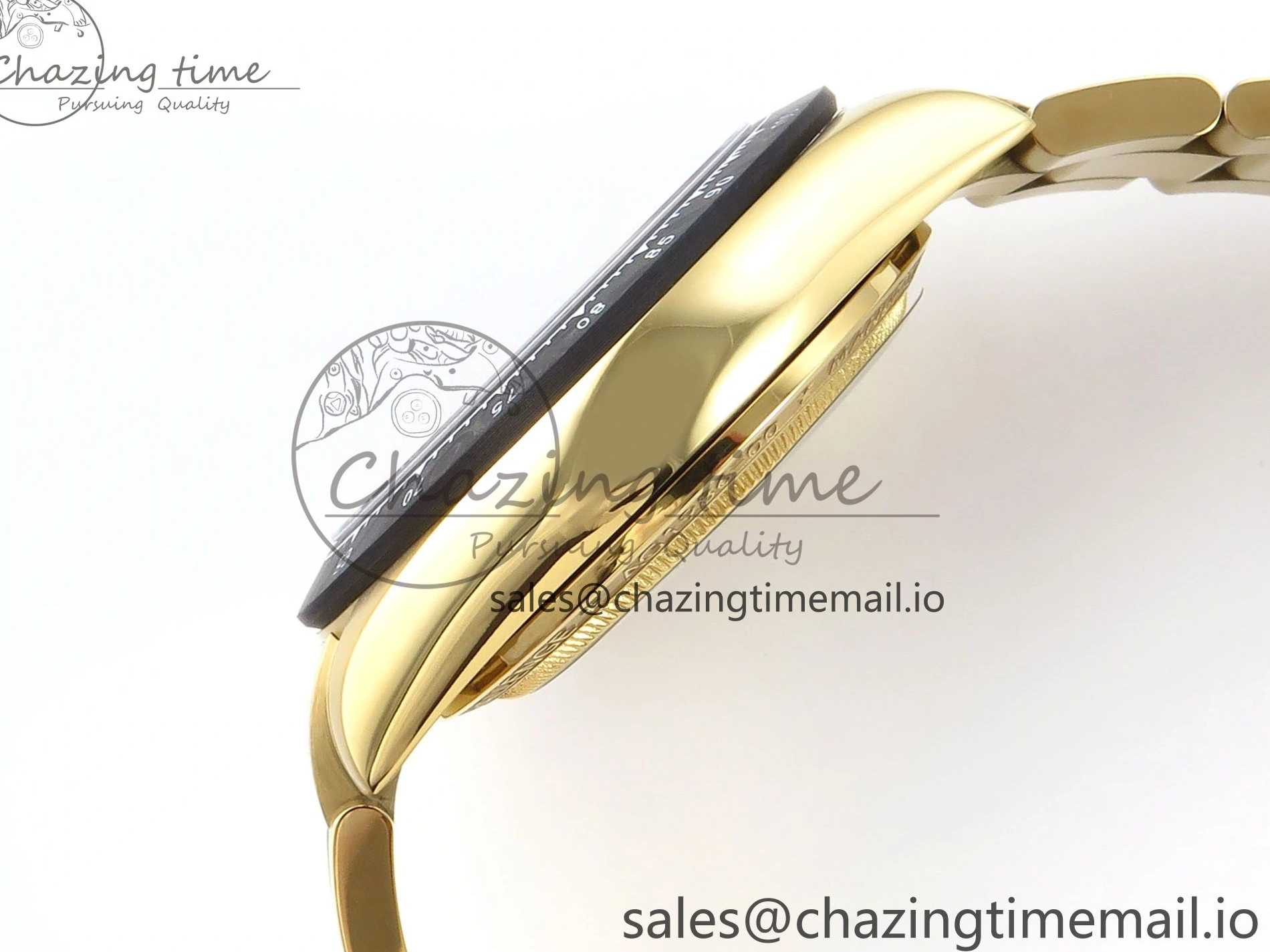 0409 Daytona Artisans Skeleton YG ADGF Best Edition Skeleton Dial on YG Oyster Bracelet SA FlexibleFit 754